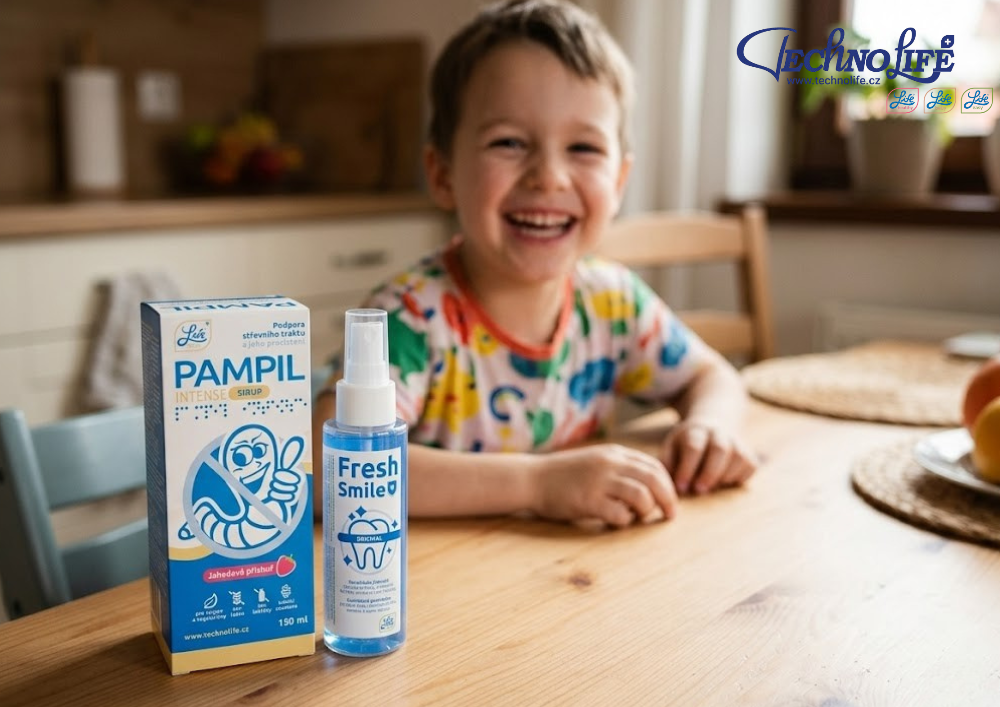 Pampil Intense – produktový podklad Techno Life